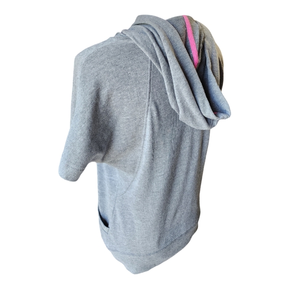 Maurices Women's Short Sleeve Jacket, Sweartshirt, Hooded, Full Zip, Size M - Picture 8 of 11